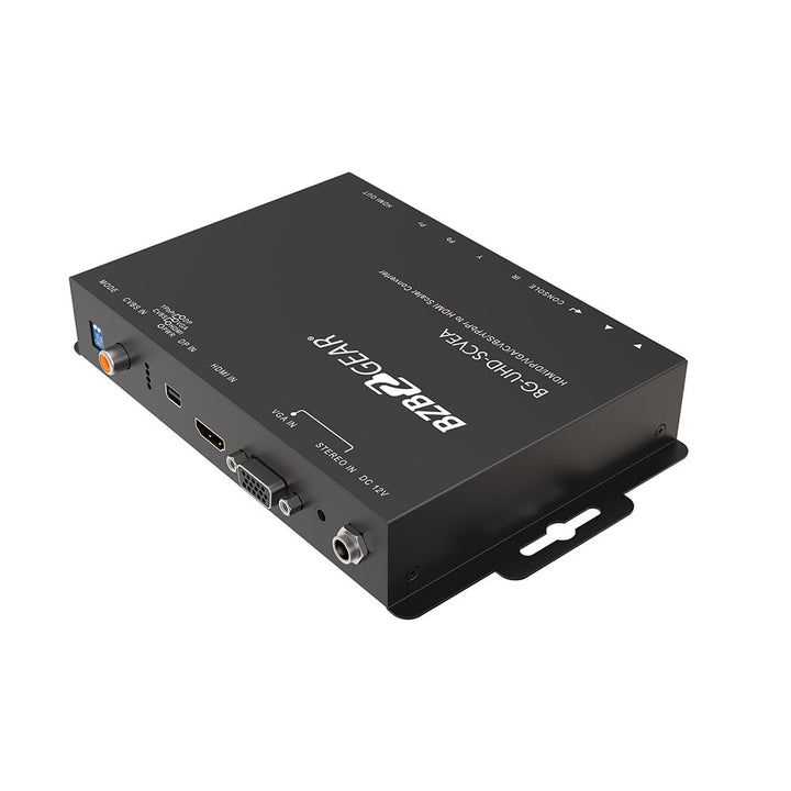 BZBGEAR - Multi-format 4K UHD Scaler Converter HDMI/DP/VGA/CVBS/YPbPr to HDMI