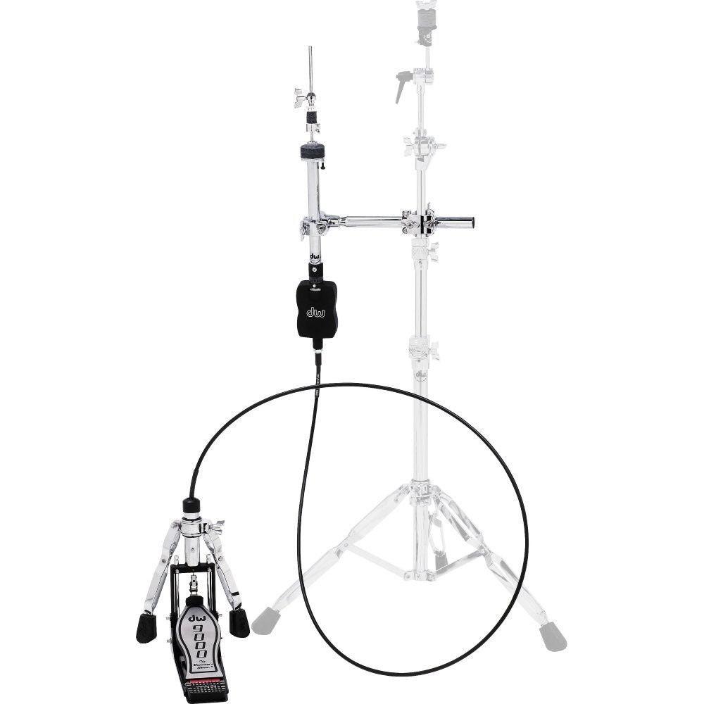 DWCP9502LB15-DW 9000 Series Remote Cable Hi-Hat Stand w/ MG-1, MG-2, 505 and Bag - 15ft