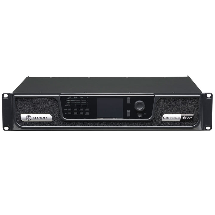 Crown CDi DriveCore 4|600BL Four-channel, 600W @ 2/4/8 ohms Power Amplifier with DSP + BLU link, 70V/100V