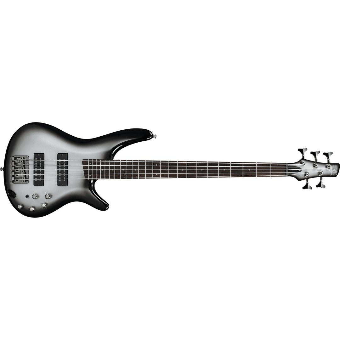 Ibanez SR Standard 5-String Electric Bass (Metallic Silver Sunburst) SR305EMSS