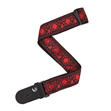 D'Addario T20W1417 - 2'' Gtr Stp, Monterey 2 - Red