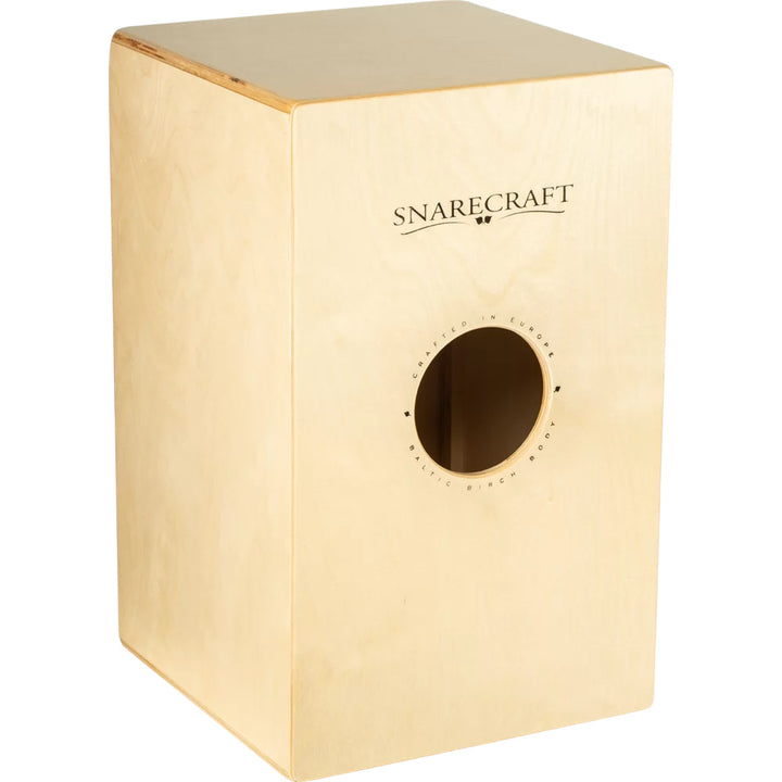 Meinl SC100AB-Meinl Percussion Snarecraft Cajon (11 3/4” x 19 2/4”) - Almond Birch