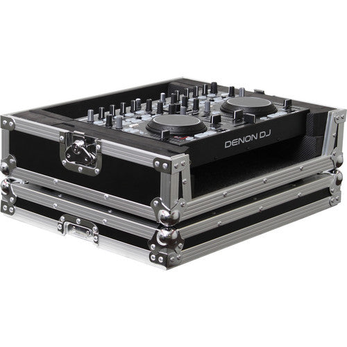 Odyssey FRDNMC36000 Denon DN-MC3000/6000 DJ MIDI Controller Flight Ready Series Case (Black/Chrome)