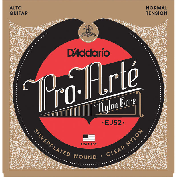 D'Addario EJ52 - SET ALTO PRO-ARTE CLR/SILVER