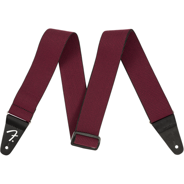 Fender WeighLess Tweed Strap - Red