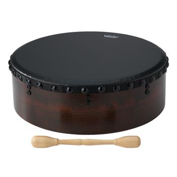 Remo ET-4516-81 - 16''X4.5''Ir. Bodhran,Bahiabass ANTIQUE BROWN FINISH
