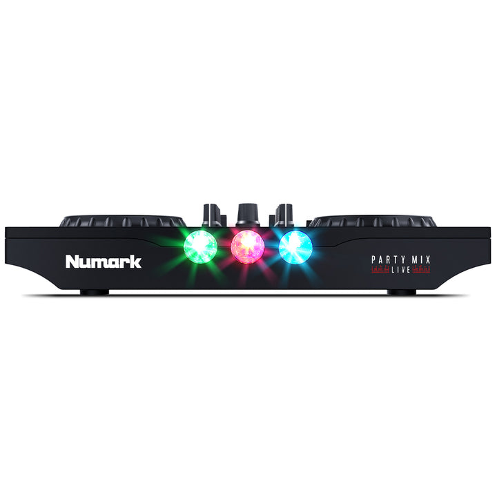 Numark Party Mix Live DJ Controller with Built-In Light Show and Speakers