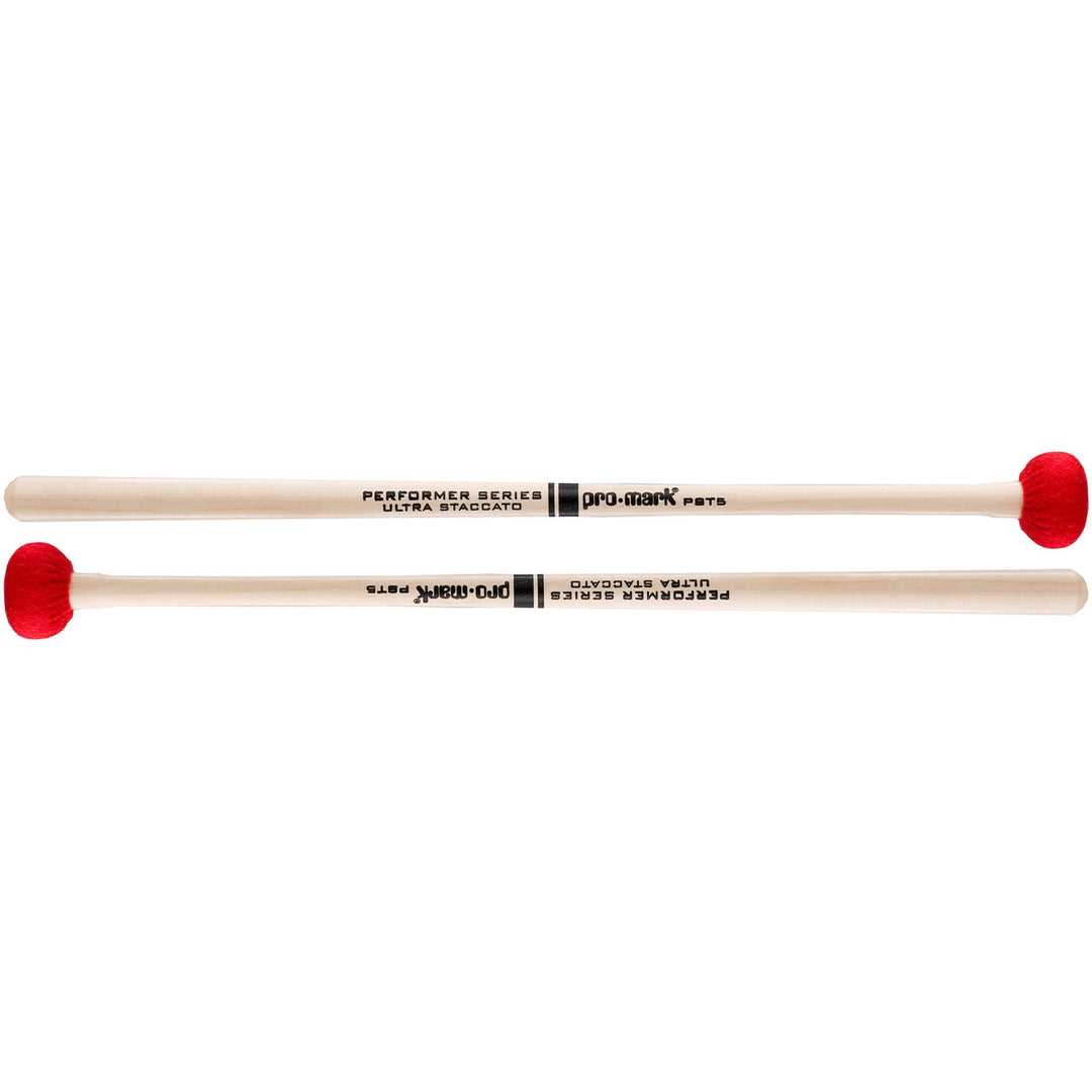 Promark PST5 -Promark Performer Series Ultra Staccato Felt Timpani Mallets