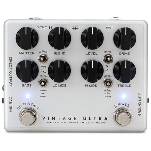 Darkglass Vintage Ultra v2 Classic Tone Effect Pedal (Aux-In