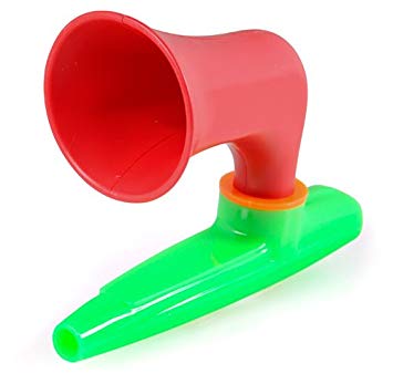 Kazoobie Kazoos SKAZ-P1WAZ - Kazoo Plastic Wazoo w/Horn