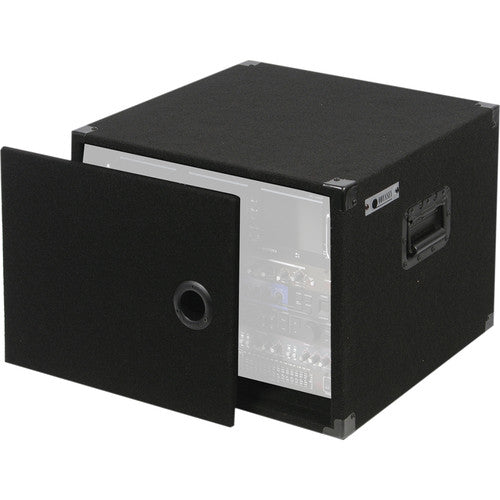 Odyssey CRE08 Carpeted Econo Rack Case (Black)