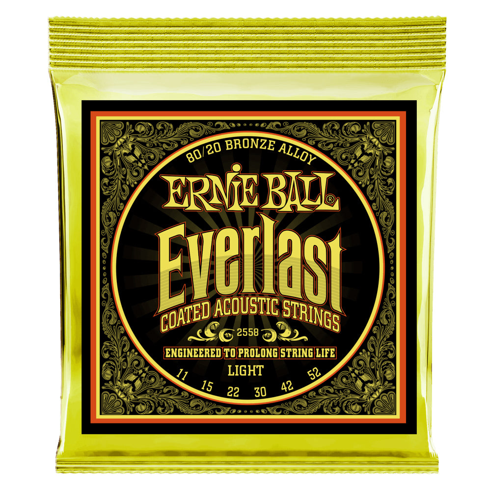 Ernie Ball 2558EB EVERLAST 80/20 LIGHT 11-52