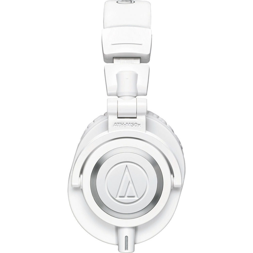 Audio-Technica ATH-M50x Closed-Back Dynamic Monitor Headphones - White