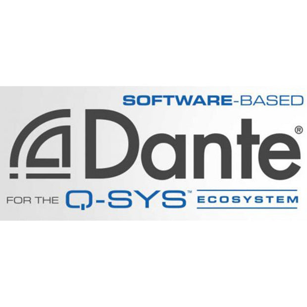 QSC Q-SYS CORE 110F SOFTWARE DANTE LICENSE 32 X 32