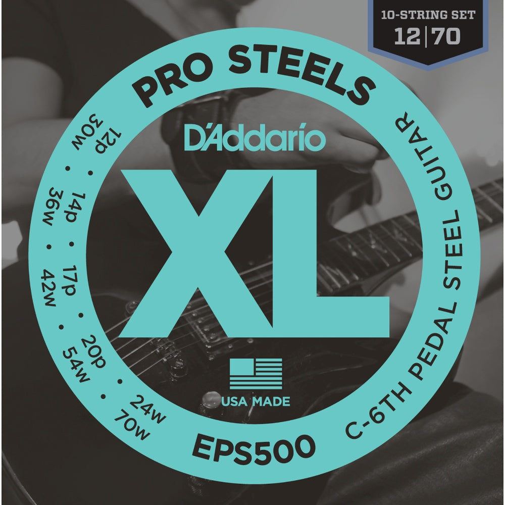 D'Addario EPS500 - SET PED STEEL GTR PROST C6TH