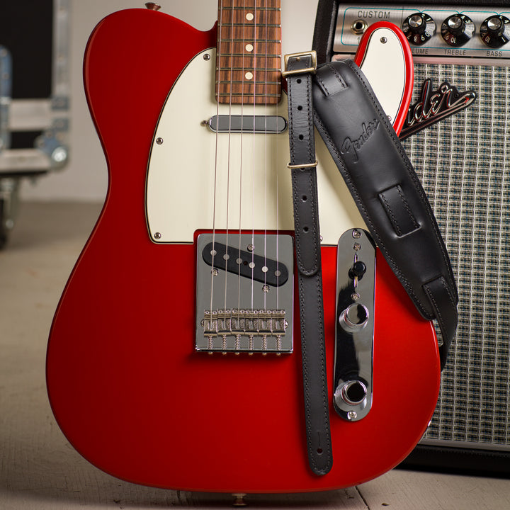 Fender Mustang Saddle Strap Vintage Guitar Strap - Black