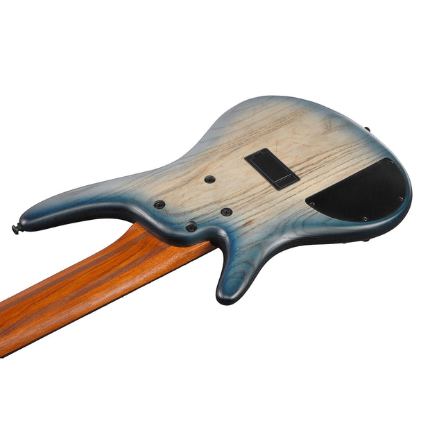 Ibanez SR606E SR Standard 6-String Electric Bass Guitar - Cosmic Blue Starburst Flat