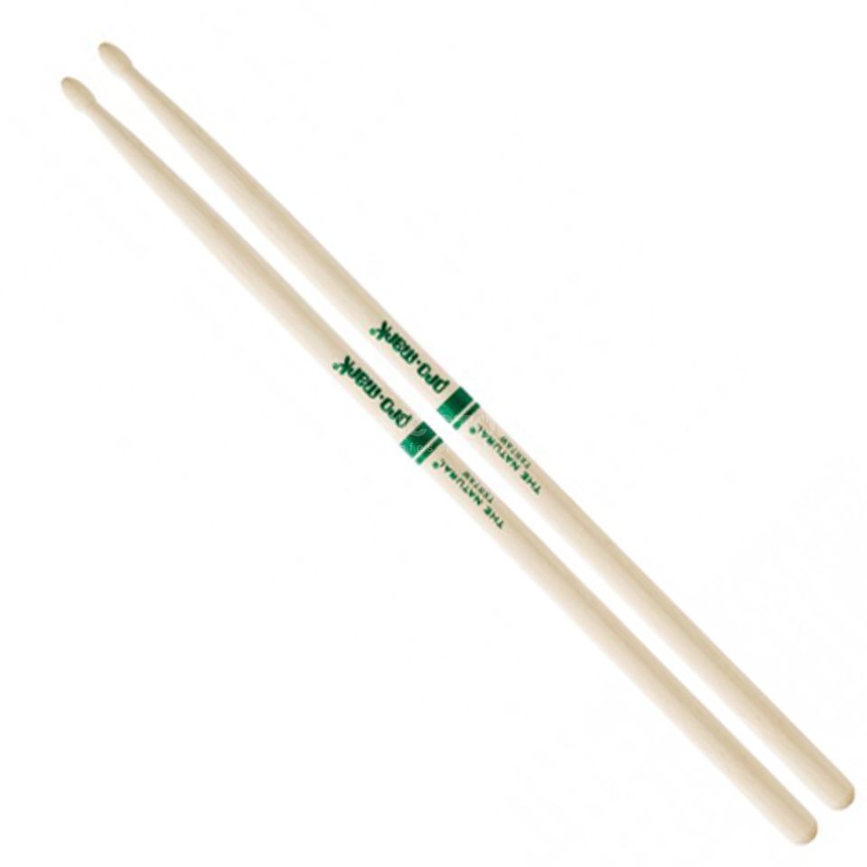 Promark TXR7AW - Promark American Hickory 7A Wood Tip Drumsticks