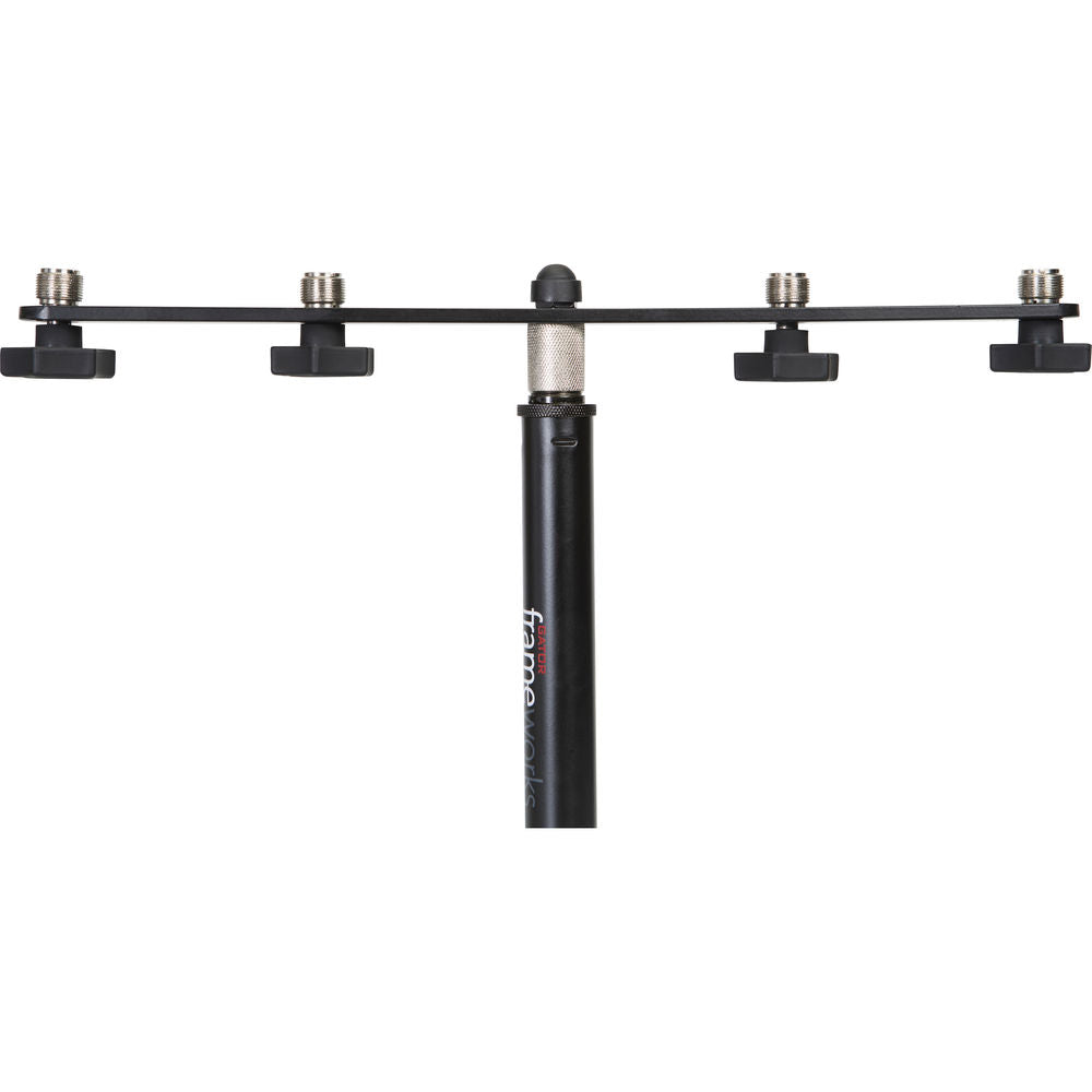 Gator Frameworks Mic Mount Bar for 1-4 Microphones
