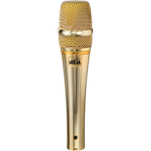 Heil PR 20 Dynamic Cardioid Handheld Microphone (Gold)