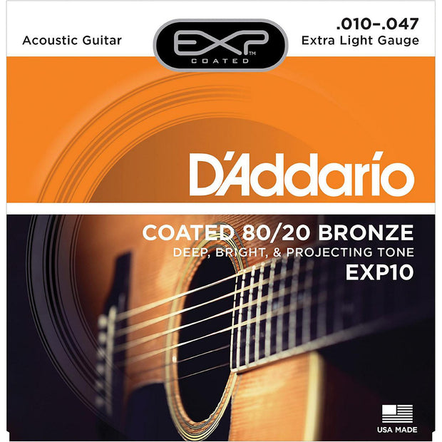 D'Addario EXP10 - SET ACOUS EXP 80/20 X-LITE
