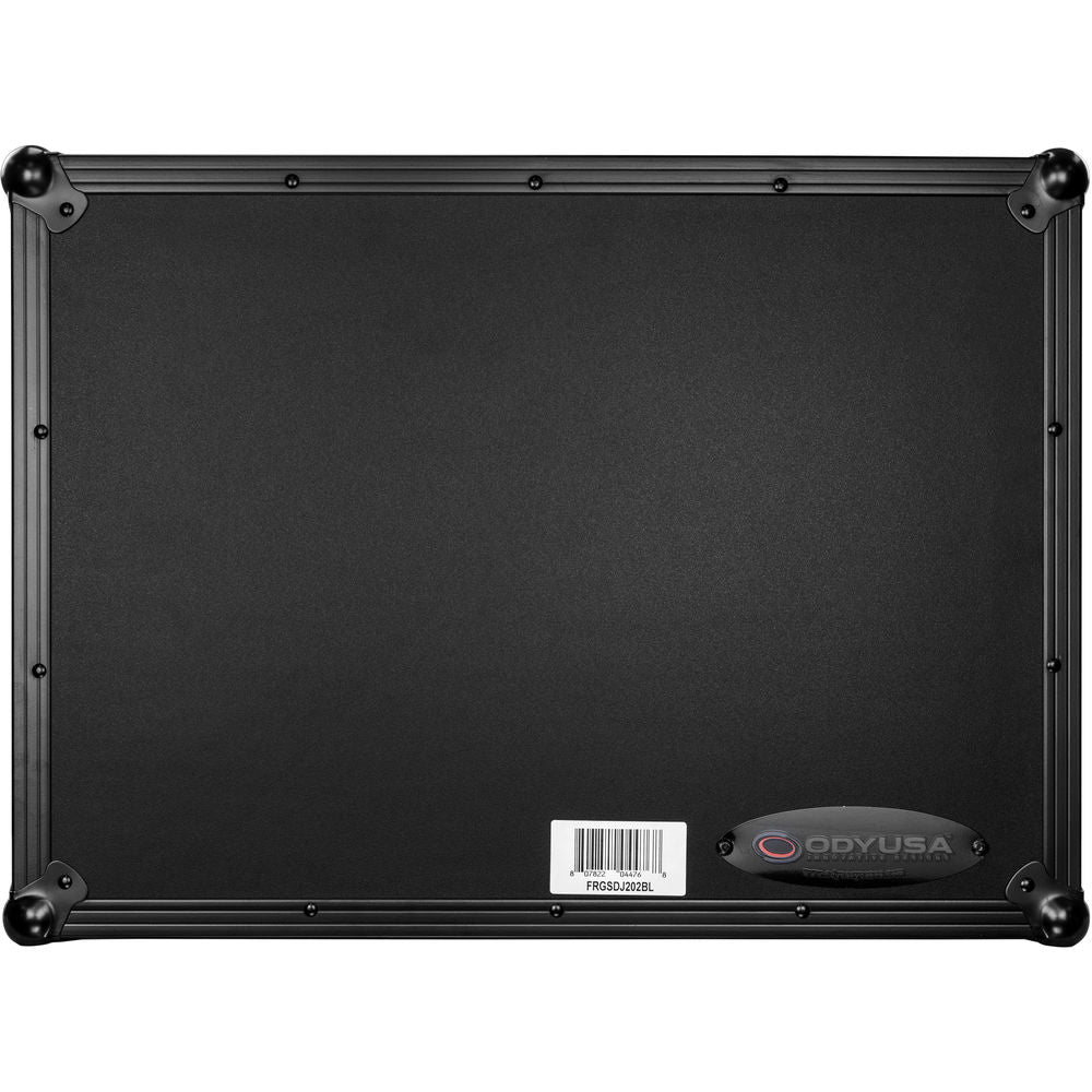 Odyssey FRGSDJ202BL Flight Zone Low-Profile Glide Style Case for Roland DJ-202 DJ Controller - Black