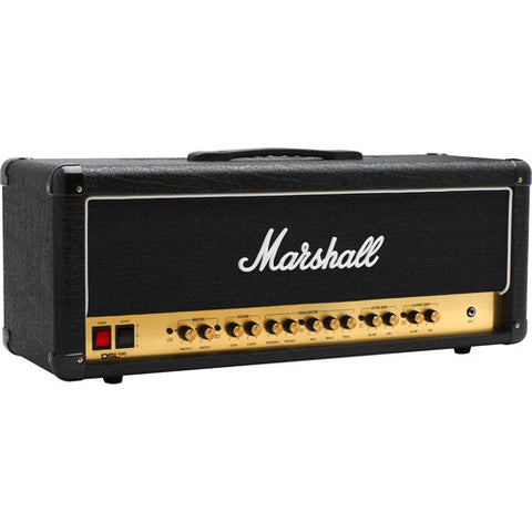 Marshall DSL100HR - 2-Channel Valve Amplifier Head with Variable Output (100W)