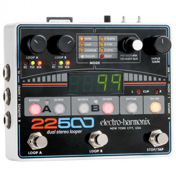 Electro-Harmonix 22500 LOOPER Dual Stereo Looper