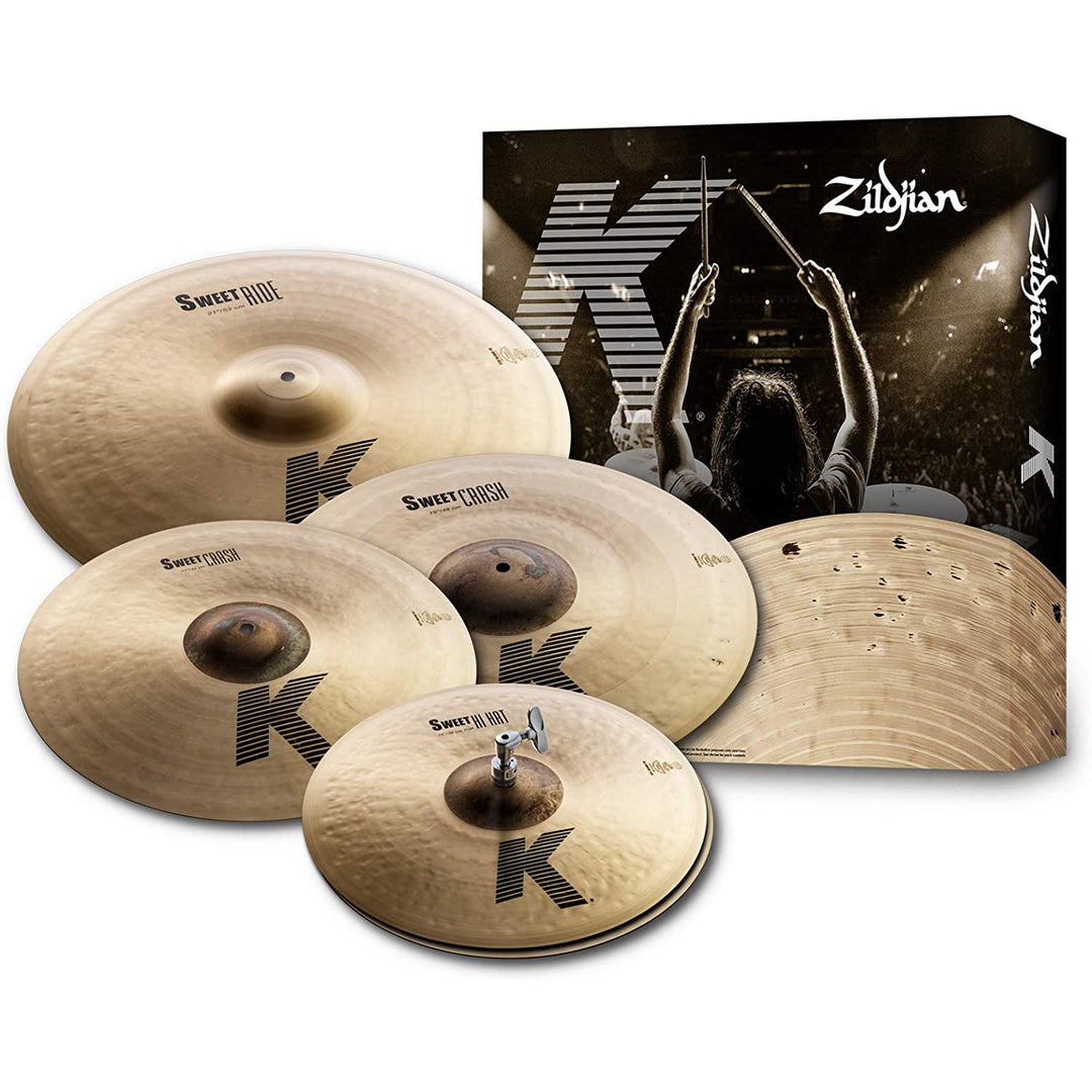 Zildjian KS5791- Zildjian Sweet Cymbal Pack 15/17/19/21