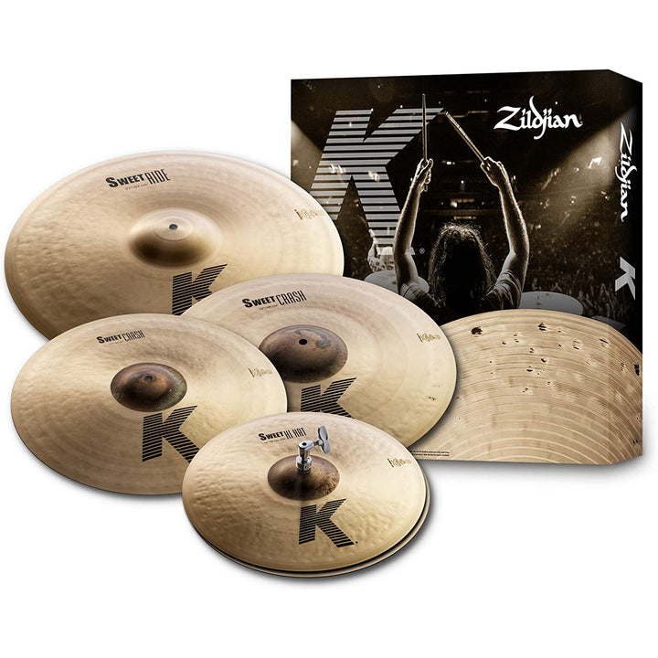 Zildjian KS5791- Zildjian Sweet Cymbal Pack 15/17/19/21
