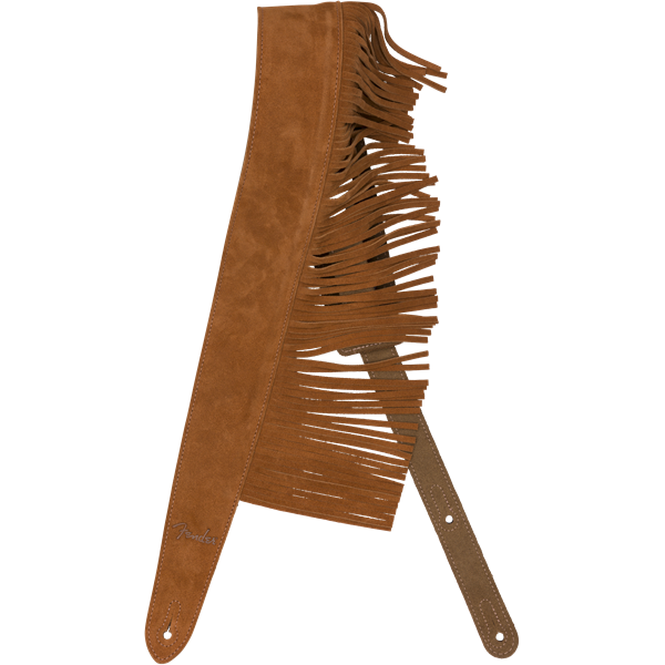 Fender Suede Fringe Strap - Brown
