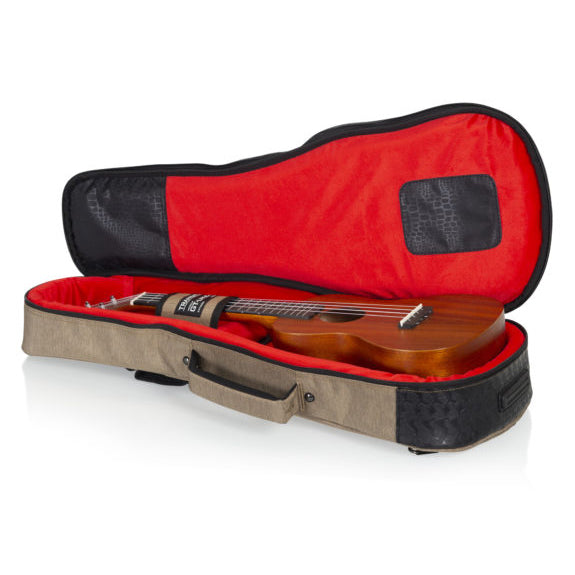 Gator GT-UKE-CON-TAN Transit Bag for Concerto Ukulele - Tan