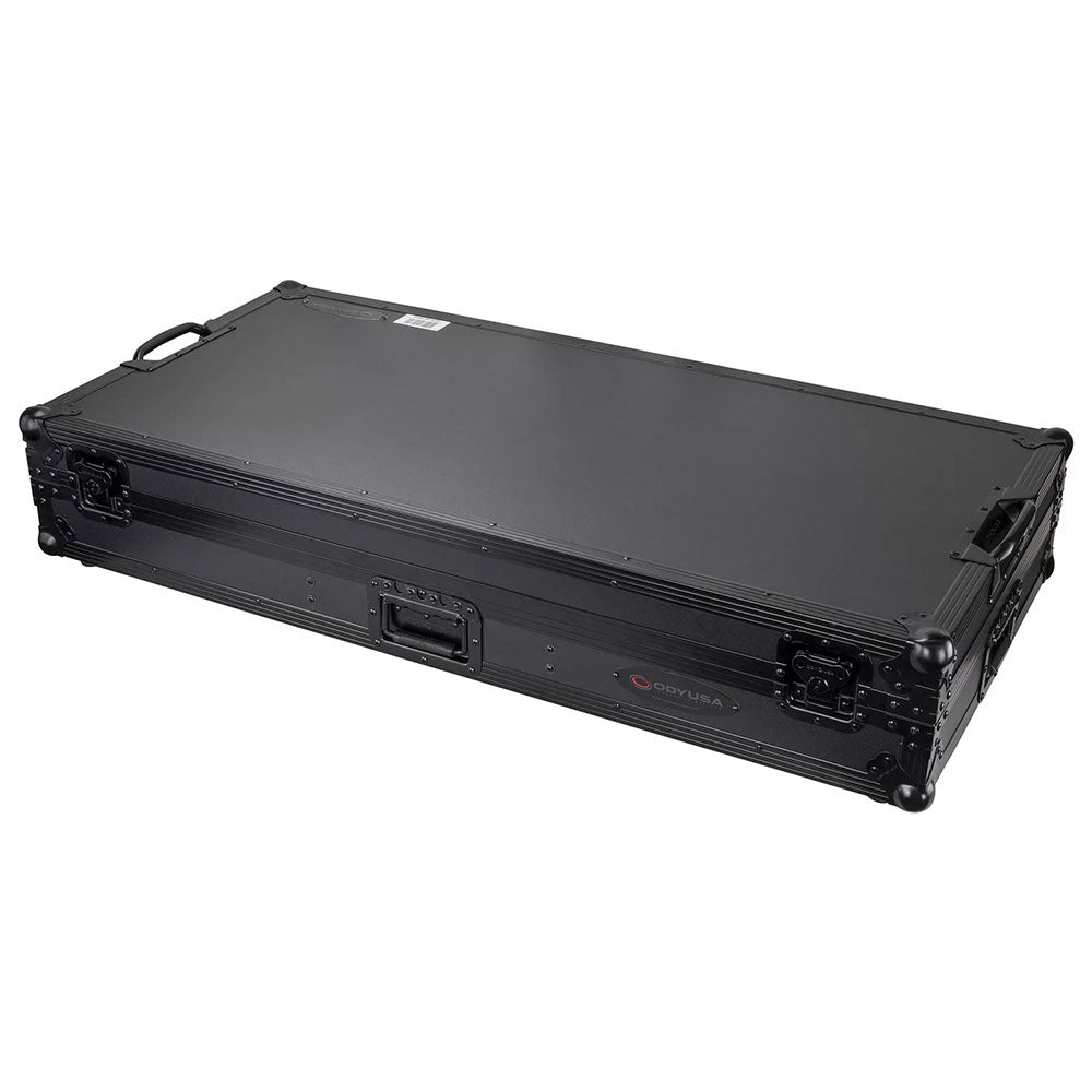 Odyssey Black Label DJ Coffin w/Wheels for 10in Mixer & 2 Turntables