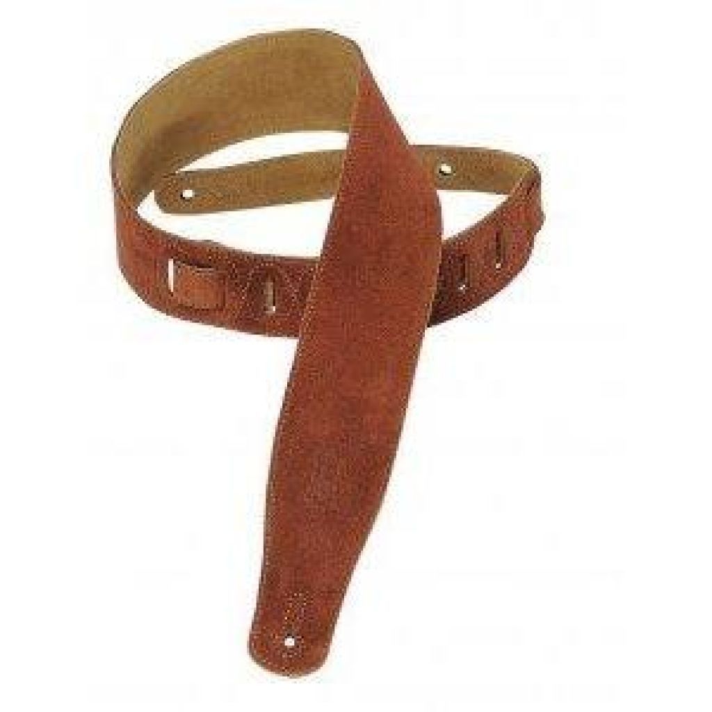 Levy's MS26-RST Suede Leather Guitar Straps