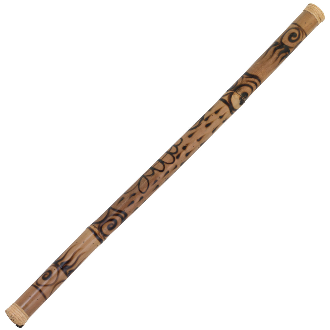 Pearl PBRSB-48-694 48" Bamboo Rainstick w/ Natural Burned Finish - Rhythm Water