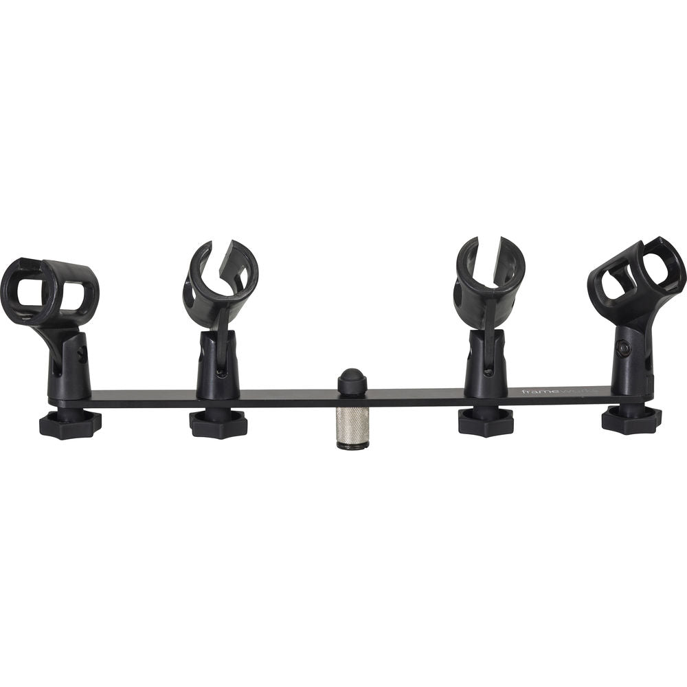 Gator Frameworks Mic Mount Bar for 1-4 Microphones