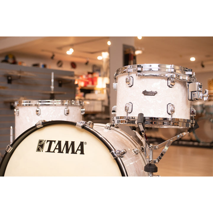 Tama Starclassic Maple Drum Set Shell Pack 12/16/22 - Snowwhite Pearl