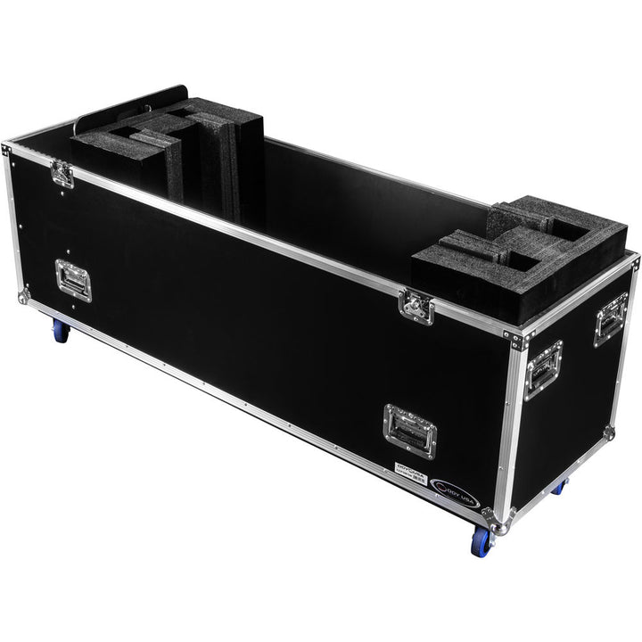 Odyssey FZ2FSM75W Dual Flat-Screen Monitor Case with Casters - 75”