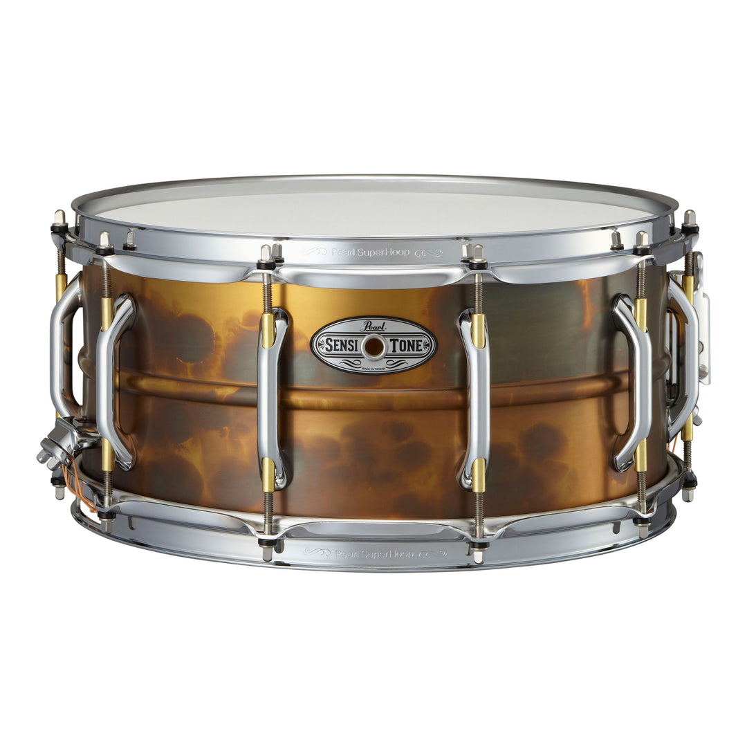 Pearl STA1465FB 14 x 6.5" Sensitone Premium Beaded Brass Snare Drum