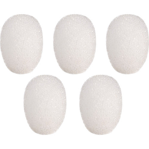 Shure Windscreen for TL/TH TwinPlex Microphones (5-Pack) White