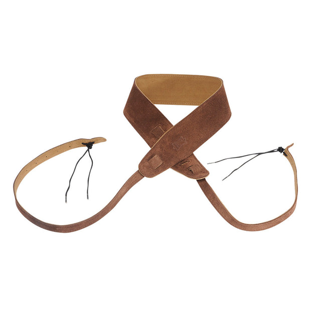 Levy's MS14-BRN Suede Leather Banjo Straps