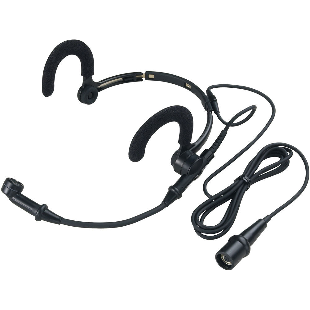Audio-Technica AT889cW Moisture-Resistant Fitness Headset Condenser Microphone