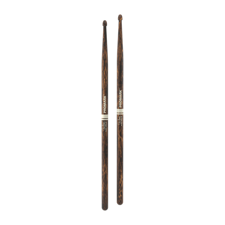 Promark TXCHW-FG-AGC-Promark Claus Hessler ActiveGrip Clear, FireGrain Hickory Drumstick, Wood Tip
