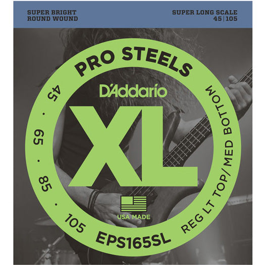 D'Addario EPS165SL - SET BASS PROST 45-105 SUP LNG