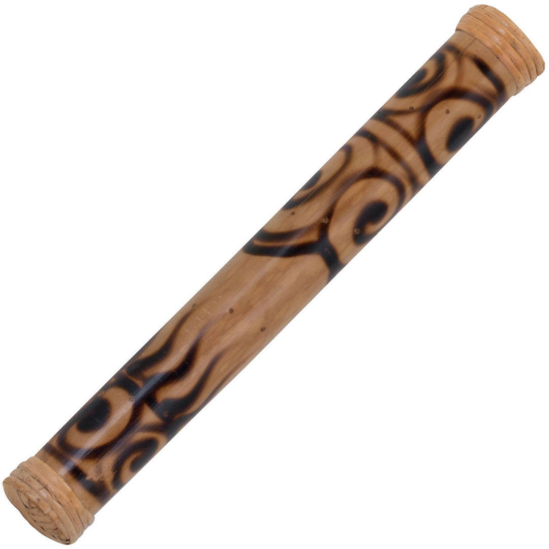 Pearl PBRSB-16-694 16" Bamboo Rainstick  w/ Natural Burned Finish - Rhythm Water