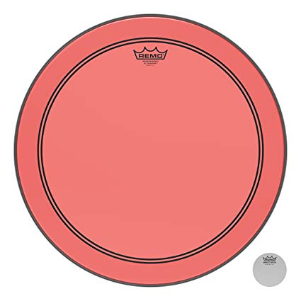 Remo P3-1320-CT-RD - 20'' Bass, P3, Colortone Red