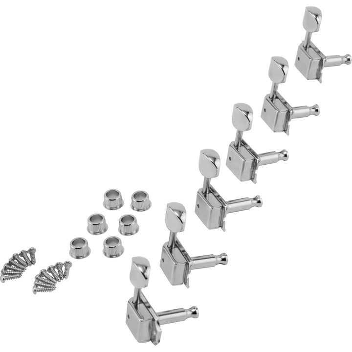 Fender American Vintage Staggered Tuning Machines - Nickel/Chrome (6-Pack)