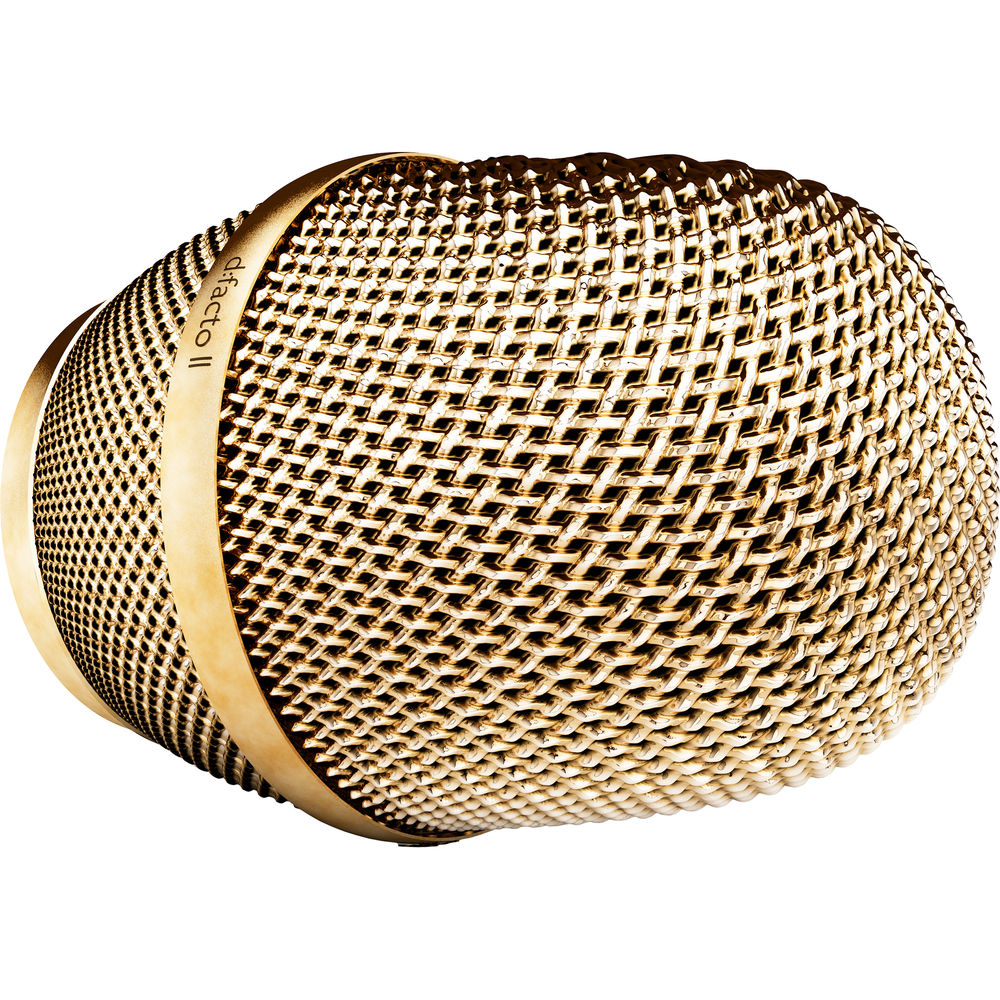DPA Microphones d:facto II Outer Grid and Assembly for Handheld Vocal Microphone - Gold