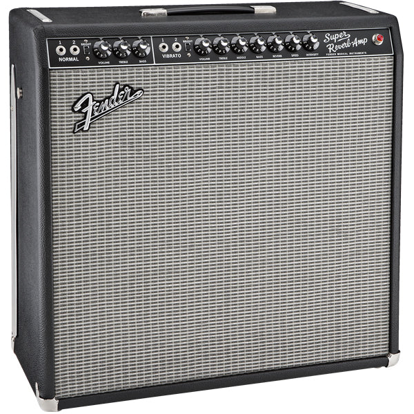 Fender '65 Super Reverb Guitar Combo Amplifier - Black & Silver