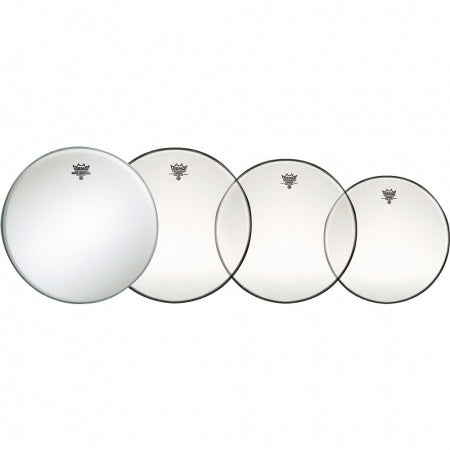 Remo PP-0310-BE - ProPk 10'',12'',14''Be-Clear +Free 14''Be-Coated